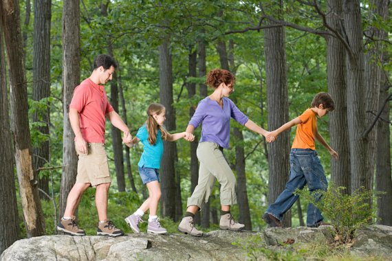 Hauptsache gemeinsam – Wandern über Stock und Stein mit der Familie 