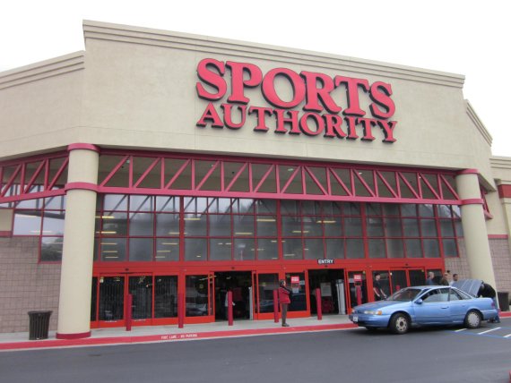 mb-sports-authority-store Two retailers have reportedly registered interest in shares of the Sports Authority stores.