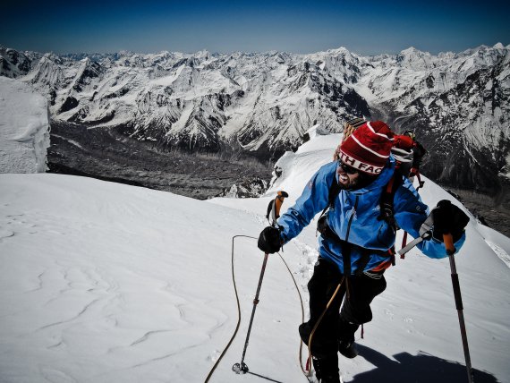mb-hansjorg-auer-bergsteiger To the limit: The struggles can barely be explained to a non-mountain climber, says Auer.