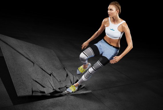 mb-Karlie-Kloss-Adidas Topmodel und Markenbotschafterin: Karlie Kloss im neuen Adidas-Outfit.