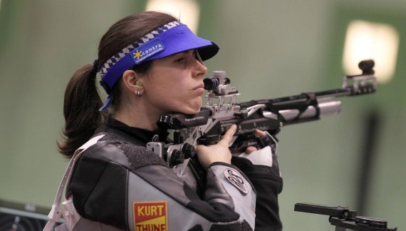 mb-160729-imago23002300h Barbara Engleder has been World and European champion several times in shooting. At the 2016 Olympics in Rio she will experience her fourth games.
