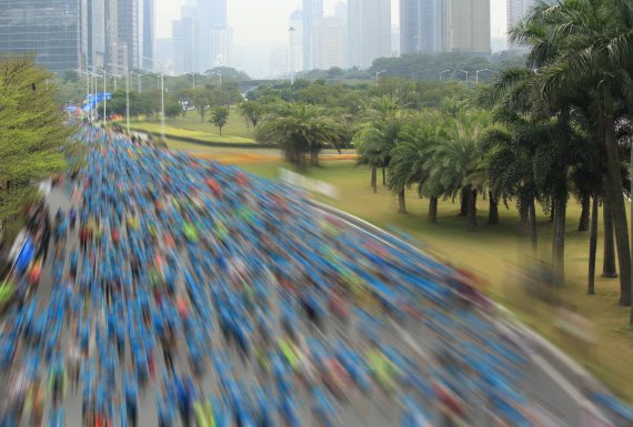 mb-160822-ThinkstockPhotos-529163197 Zehntausende Läufer treffen sich zu den großen City-Marathons weltweit