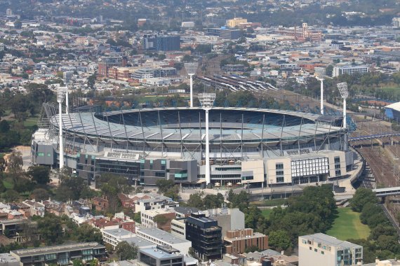 mb-160822-ThinkstockPhotos-515716454 Melbourne Cricket Ground, Ziel beim Marathonlauf in der australischen Metropole