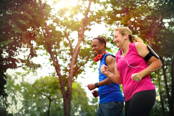 mb-160909-dicke-frau-joggt Sport is fun: The Eu Commission wants to animate citizens to do more physical exercise.