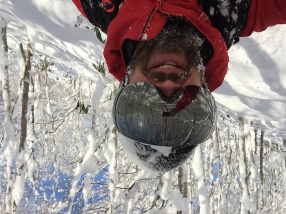 mb-160920-image2 Spending a lot of time outside, now supporting the ISPO sales team: Rasmus Ostergaard.