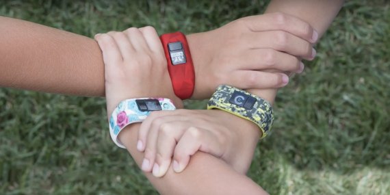 mb-160929-garmin-vivofit The fitness tracker “motivates kids to get moving”, says Garmin.