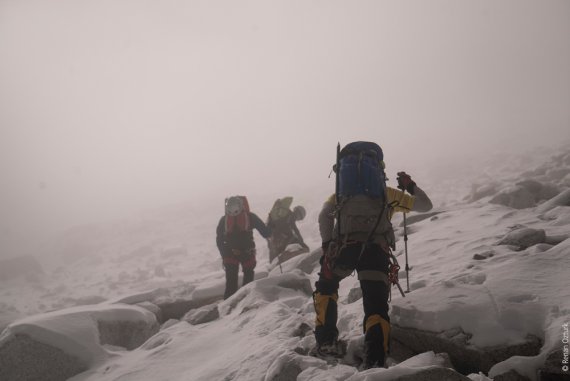 „Ich habe unser Team überschätzt“, sagt Mark Jenkins über die North-Face-Expedition.