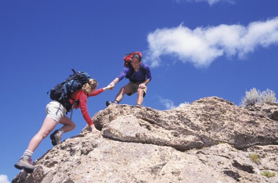 Bergwandern: Je schwerer die Tour, desto größer der Erfolg