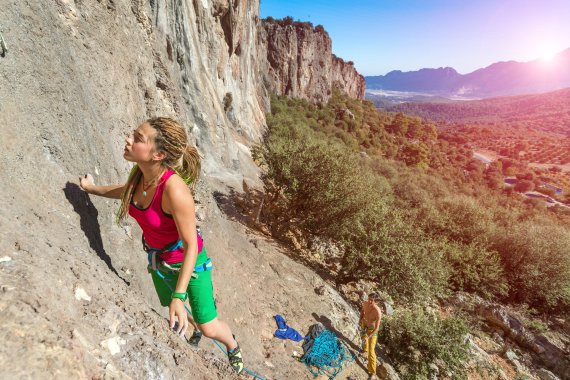 Unendliche Weiten: Klettern an den Hängen der Rocky Mountains