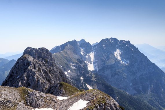 Das Kaisergebirge „Wilder Kaiser“ in Tirol zählt zu den Hotspots der Kletterszene.