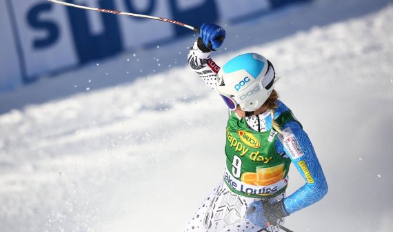 mb-julia-mancuso-poc POC Sports rüstet unter anderem die US-Alpinistin Julia Mancuso aus.