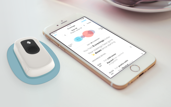 mb-Chronosmoke The delivery device is lightweight, comfortable and discreet and is worn overnight and programmed to the quitter's wake up time.