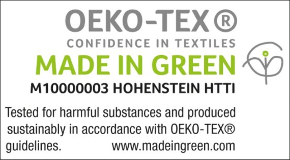 mb-170105-MiG_ENGLISH_HOHENSTEIN_HTTI_LightboxImage So sieht das Zertifikat von Oeko-Tex Made in Green aus.