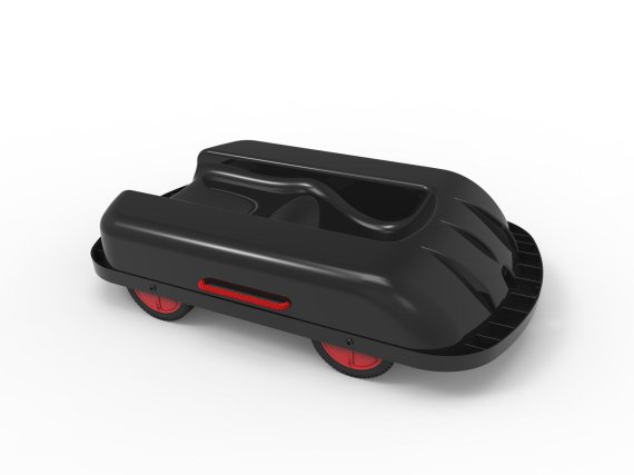 mb-170127-flipsled FlipSled has mounted wheels, making pulling the sled effortless.