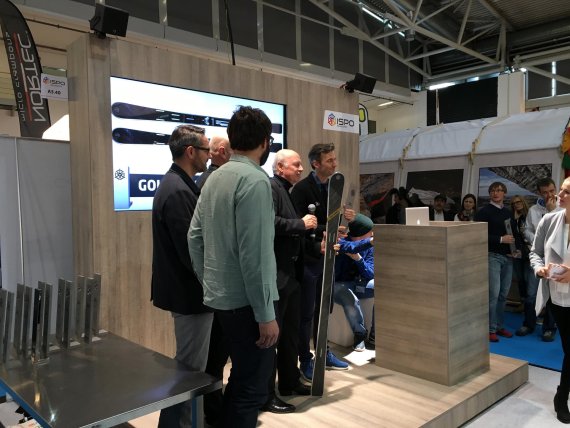 mb-170205-Bogner Willy Bogner at the ceremony for ISPO AWARD
