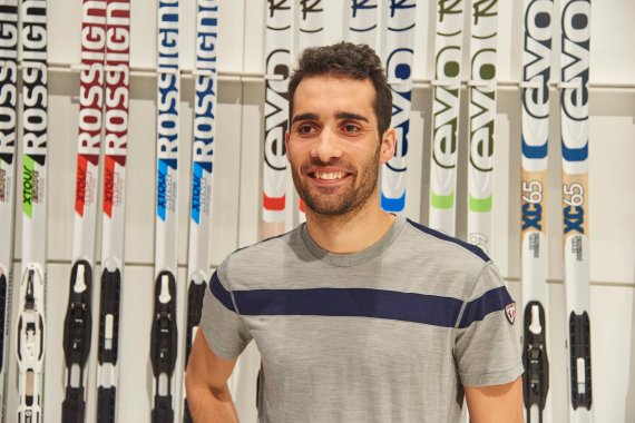 mb-170205-ISPO_Munich_2017_jf_0492 Martin Fourcade gibt sich bei seinem ersten Besuch auf der ISPO MUNICH entspannt.