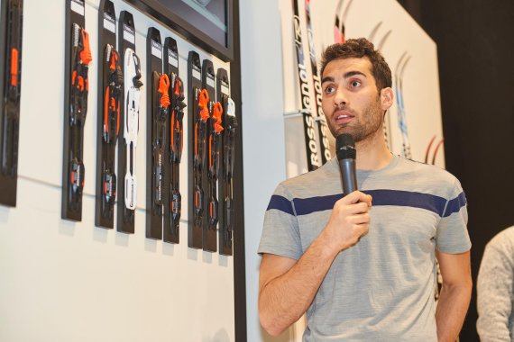 mb-170205-ispo-munich-2017-jf-0497 The ten-time biathlon world champion Martin Fourcade attended ISPO MUNICH for the first time this year.