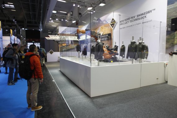 mb-170206-mg-2206 The Gore stand at ISPO MUNICH 2017