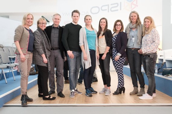 mb-170206-Thomsen Photography-06Februar 2017 v.l.nach rechts: Monika Fiedler, Monika Dech (Geschäftsführung Messe München), Ottmar Franzen, Konstantin Rentrop, Isabel Milbert, Julia Baumann, Anny Cardinahl & Kim Scholze (Messe München).