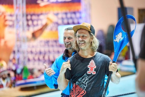 mb-170426-ispo-freude-sportjob Come as you are: Wer Spaß am Sport hat und andere begeistern kann, ist in der Sportbranche goldrichtig – wie diese beiden Herren auf der ISPO MUNICH 2017.