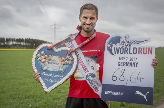 Wings for Life World Run: Sebastian Hallmann wins in Munich