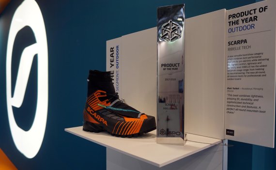 mb-170608-scarpa-ribelle-ispo The Ribelle Tech OD has the widest mountain usage range: from trekking to mountaineering and is PRODUCT OF THE YEAR.