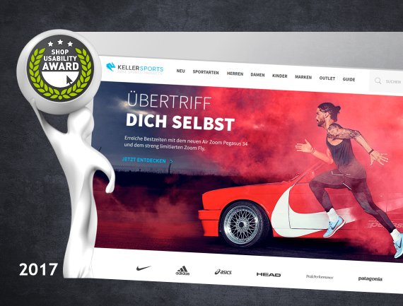 mb-170628-keller-sports-award Nach dem Webshop (Foto) wurde nun auch die Brand Keller Sports ausgezeichnet.