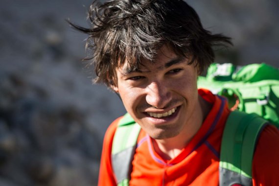 Der Bergsteiger David Lama.