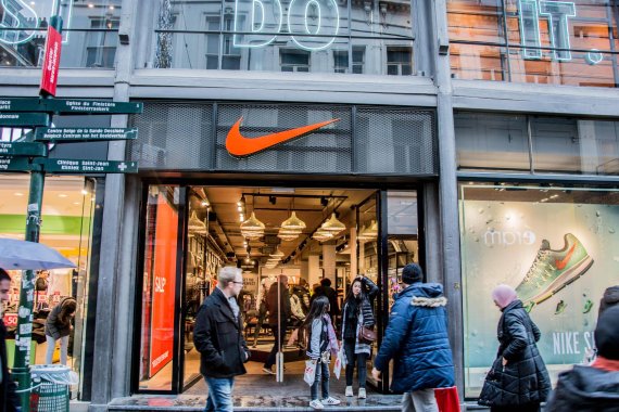 mb-170927-imago75755615h Nike has published its business figures for the first quarter of the 2017/2018 fiscal year.