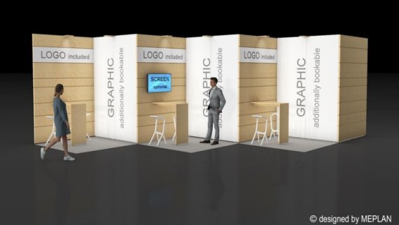 Visual of Start-up booth Visual of Start-up booth