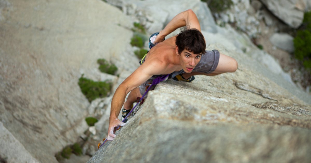 baby climbing mountain success