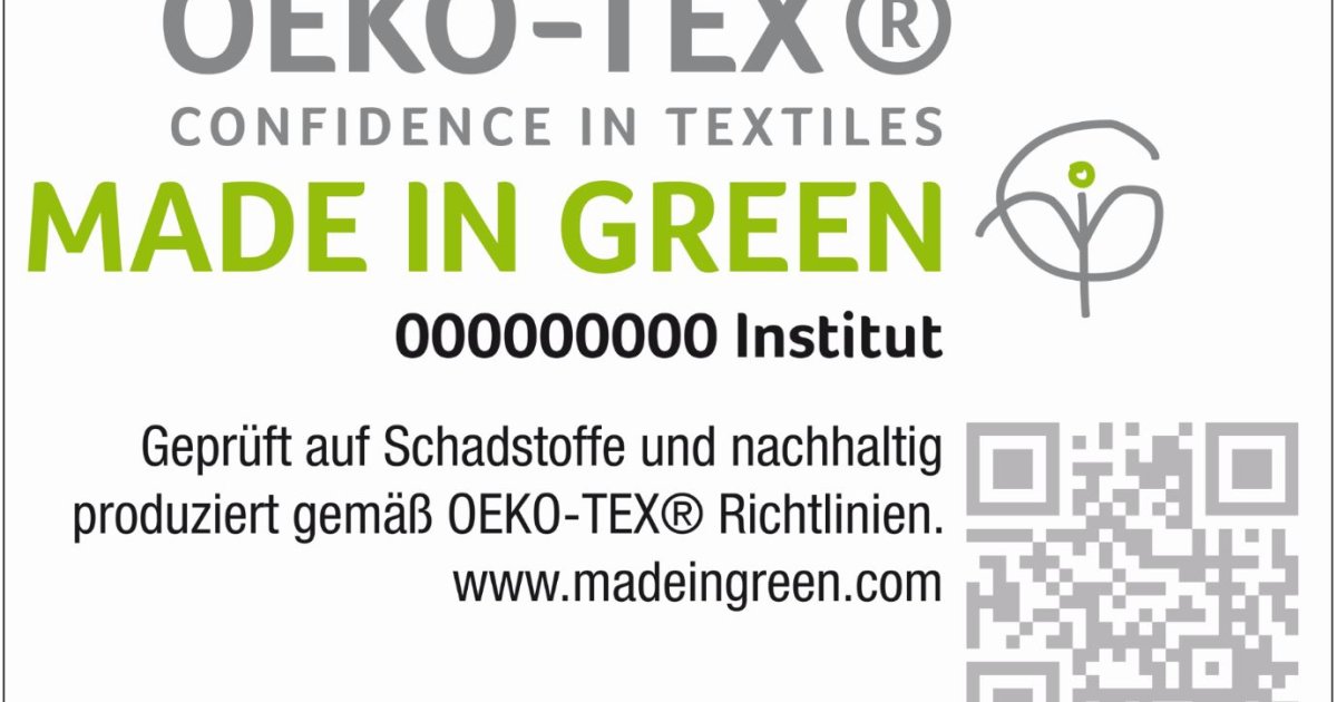 Made in Green by Oeko-Tex: transparency in the QR Code