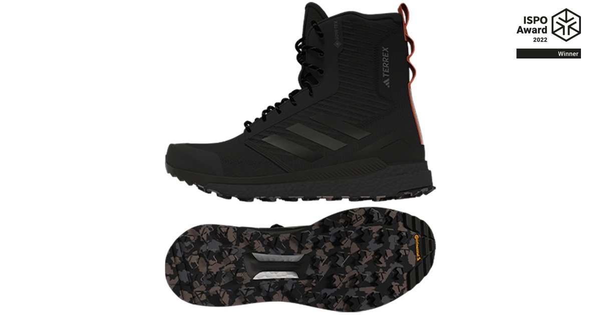 Adidas TERREX Free Hiker XPL Gore Tex Parley Shoe Wins 2022 ISPO Award