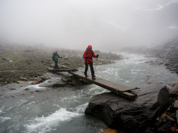 Mehrere Wochen lang wanderte unser Autor als Jugendlicher im strömenden Regen durch Norwegen