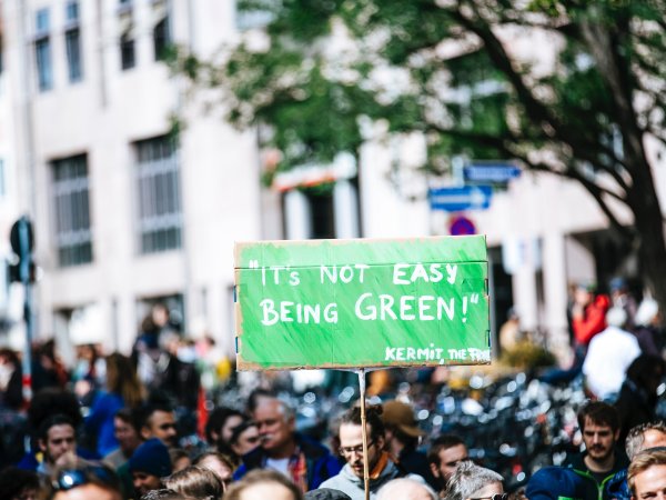 Demo für unsere Umwelt.