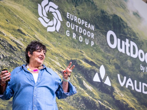 Texttrends Legende Louisa Smith auf der Green Stage