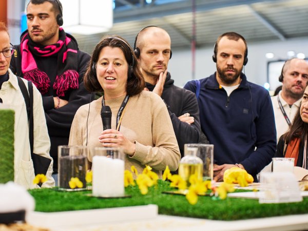 Guided Tour auf er ISPO im Material Lab