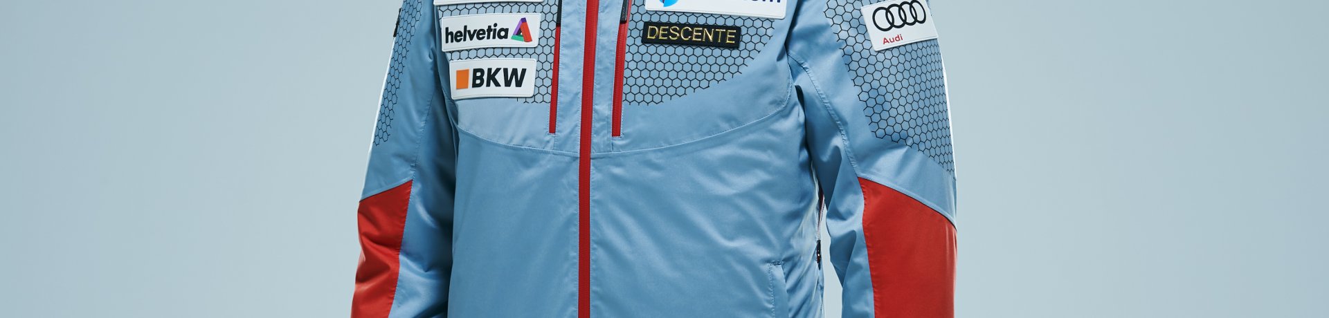 DESCENTE Swiss Ski Replica Lightweight Jacket