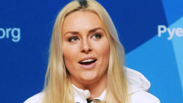 Quelle: Imago Und noch ein US-Star: Lindsey Vonn. Die Skifahrerin – hier noch ganz fröhlich – wird bei der Pressekonferenz zu Beginn der Olympischen Spiele von ihren Gefühlen überwältigt und weint vor hunderten Journalisten wegen ihres kürzlich verstorbenen Opas