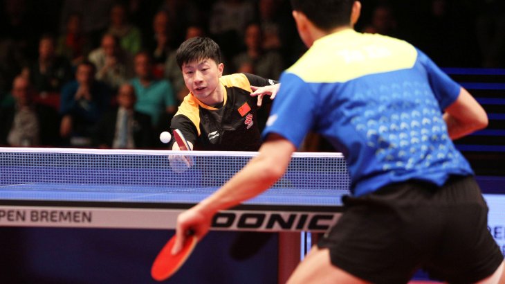 Superstar in China: Tischtennis-Spieler Ma Long. Superstar in China: Tischtennis-Spieler Ma Long.
