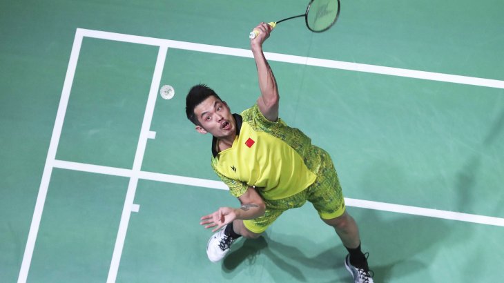 Ein Star in China: Badminton-Ass Lin Dan. Ein Star in China: Badminton-Ass Lin Dan.