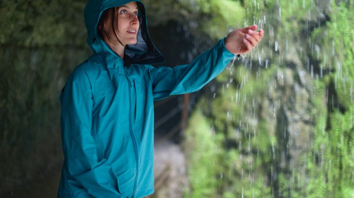 Robust and waterproof: The Blackyak Brangus jacket also keeps you nice and dry in a rain shower. 
