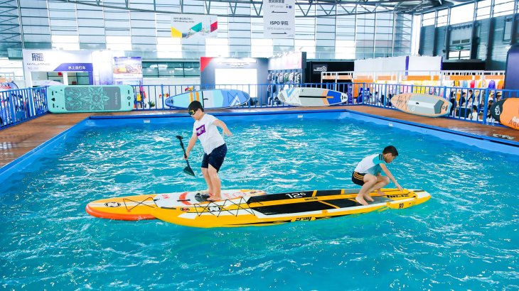 Quelle: Messe München Shanghai Water Area auf der ISPO Shanghai