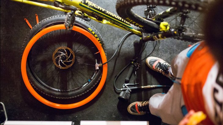 Credit: Tubolito A startup also drew attention to itself when it comes to tires: With their rubber-free tubing, the Austrians from Tubolito promise less weight than conventional tubing, but double robustness.