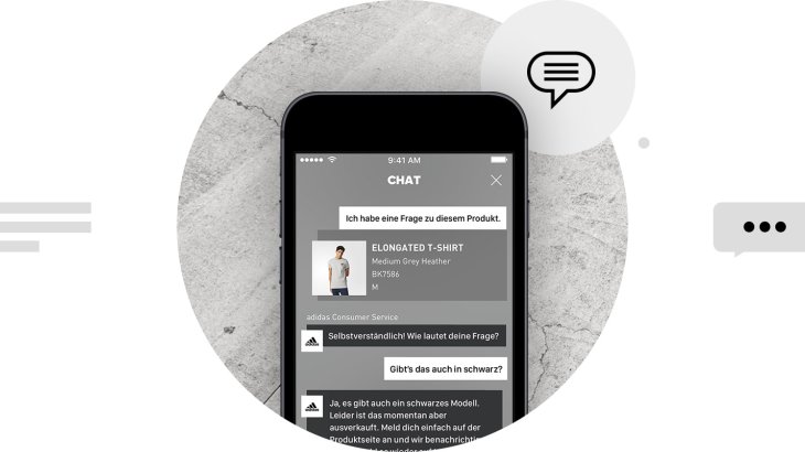 Credit: Adidas Um sich von den großen Plattformen unabhängiger zu machen, setzt Adidas eine äußerst spannende Targeting-Strategie ein: eine eigene Plattform, die Adidas-App. Diese wurde sogar während der Fußball-WM auf den Banden beworben, was zu 14 Prozent mehr Downloads führte.