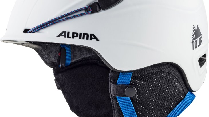 Frischluft: Die Gitterbelüftung gewährleistet optimale Ventilation, so dass man den ALPINA Snow Tour auch im Aufstieg am Kopf tragen kann. 