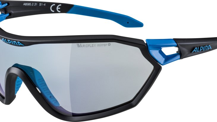 Blaulicht: Die S-Way VLM+ in Black-Matt Cyan. Blaulicht: Die S-Way VLM+ in Black-Matt Cyan.