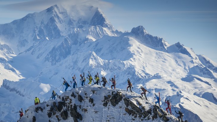 Credit: Jocelyn Chavy Über alle Berge auf der Pierra Menta, beim größten Skitourenrennen Frankreichs. Vier Tage dauert die Tortur über 10.000 Höhenmeter.