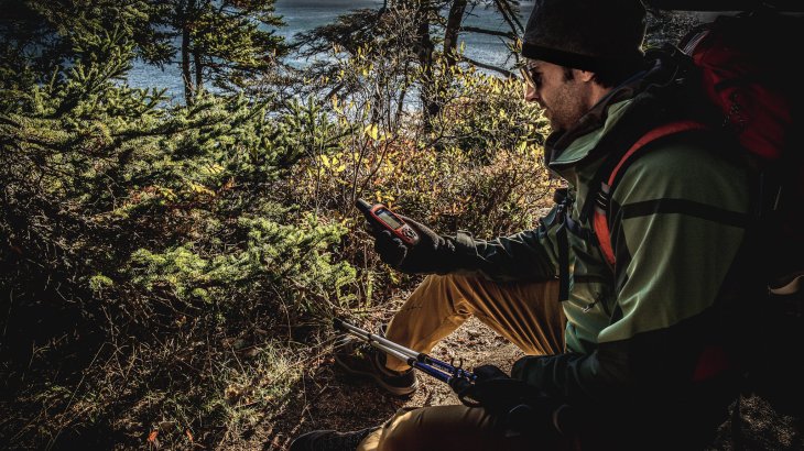 Credit: Garmin Germany GmbH Garmin inReach offers 100 percent global iridium satellite network coverage.