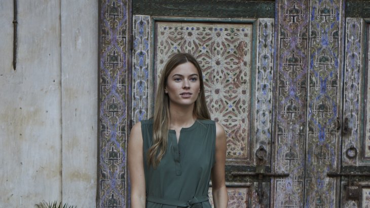 Credit: Royal Robbins Das "Spotless Traveller Dress" für angenehme Temperaturen.